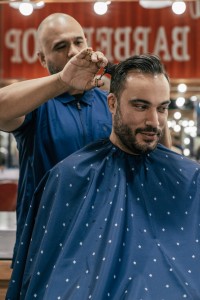 Peleryna z kolekcji Shield Barber Strong