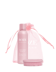 Foaming Shower Gel + Body Scrub Brush