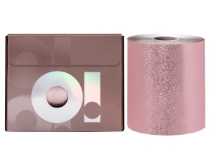 O! TOOLS Folia Ryflowana w Rolce "Rose Gold" 100m 