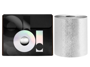 O! TOOLS Folia Ryflowana w Rolce "Silver Moon" 100m