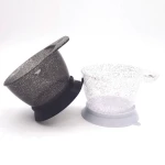2pk Galaxy Glitter Color Bowls & Suction Rings