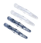 4pk Rubberized Croc Clips