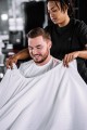 BSC03-WHTBLK-The-Barber-Cape-Pinstripe-White-Black-MODEL-3.jpg